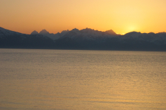 20040515- Lynn Canal Chilkat Range Alaska Sunset