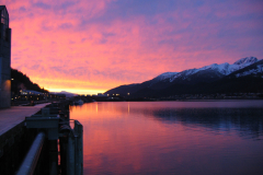 20041026- Juneau Alaska, Gastineau Channel, Sunrise