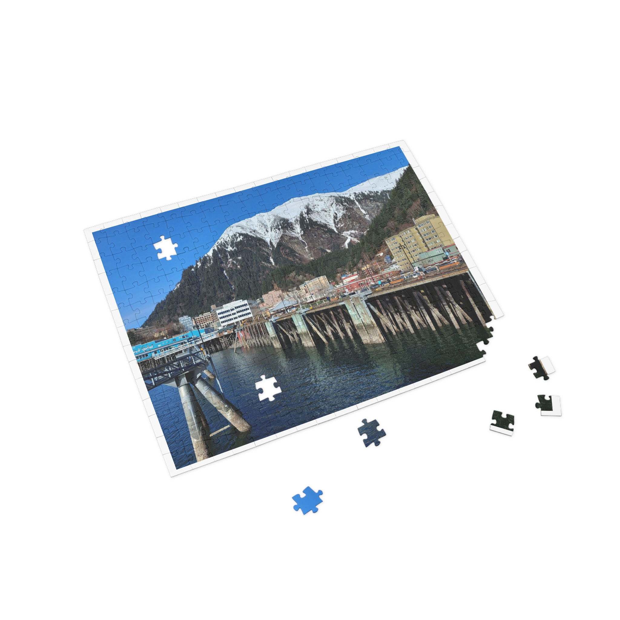 Puzzle (252, 500 or 1000-Piece) - Alaska - Juneau Waterfront - Image 8