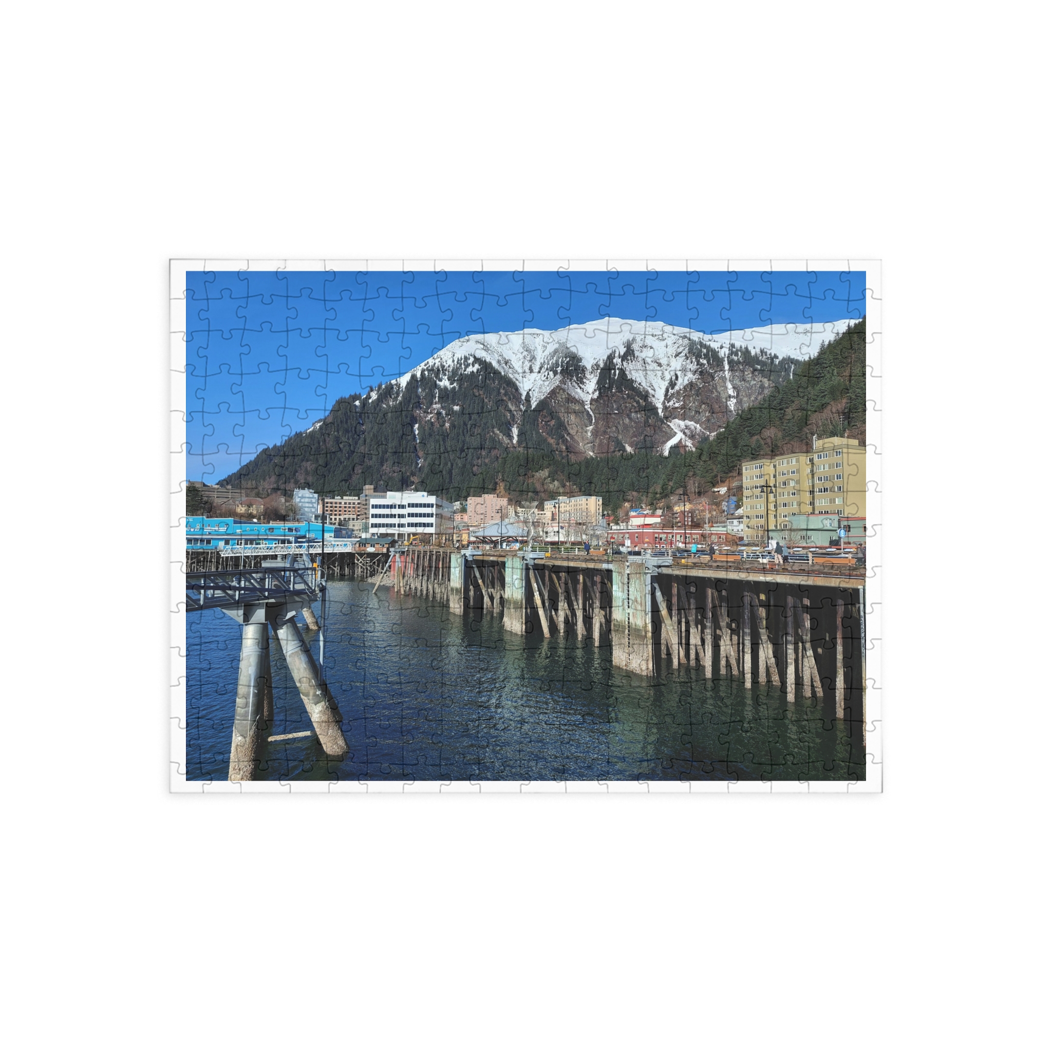 Puzzle (252, 500 or 1000-Piece) - Alaska - Juneau Waterfront - Image 7